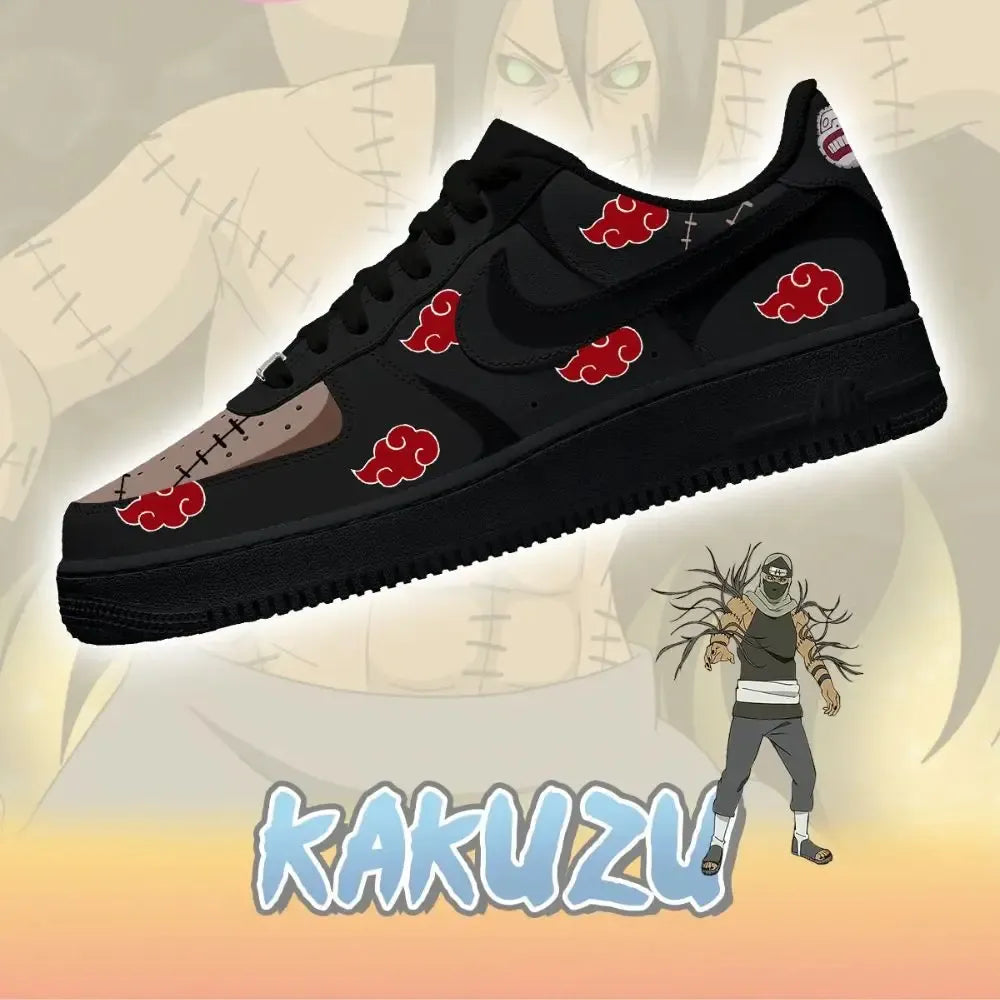 Kakuzu No.1 Naruto Limited Custom Low Top Shoes