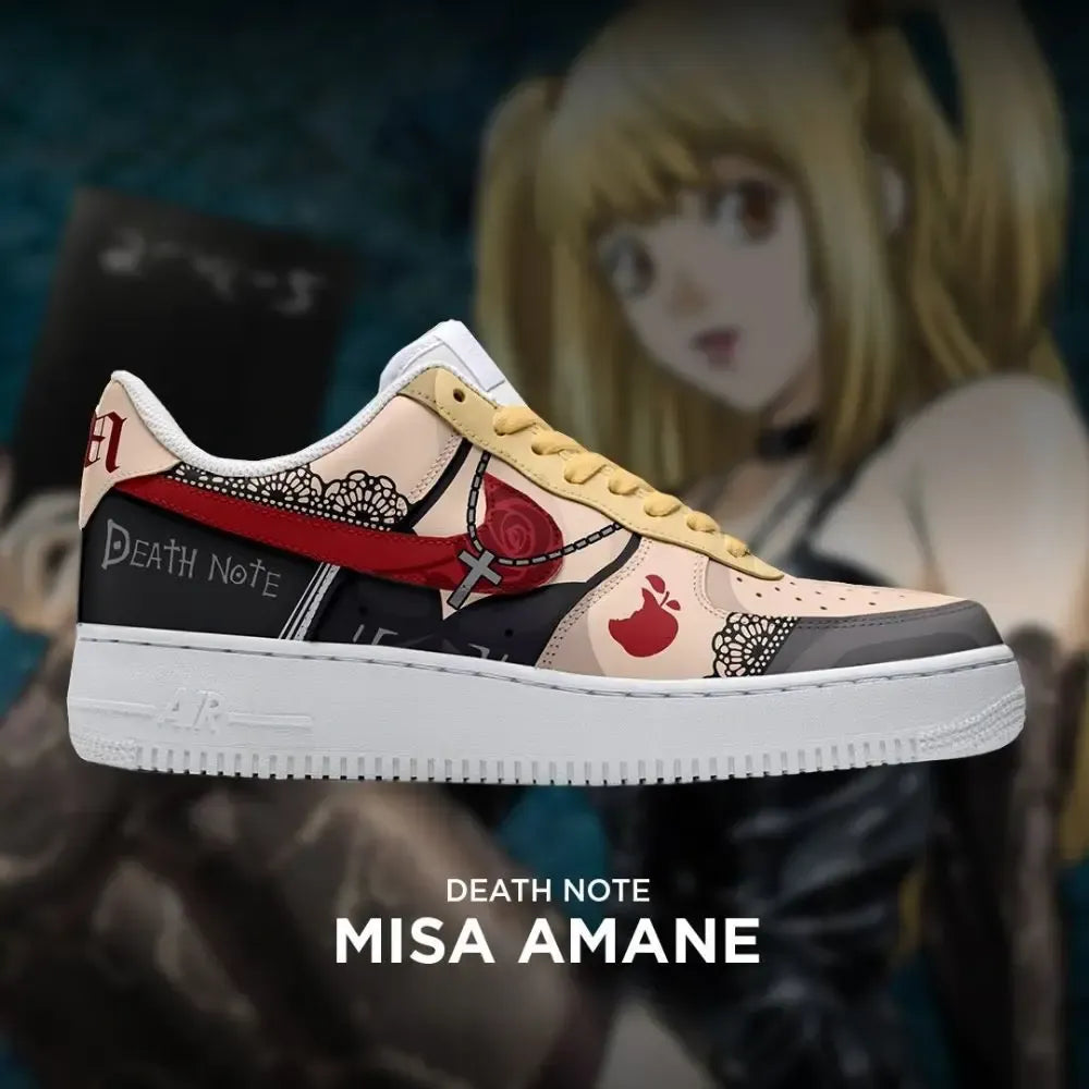 Misa Amane Death Note Custom Low Top Shoes