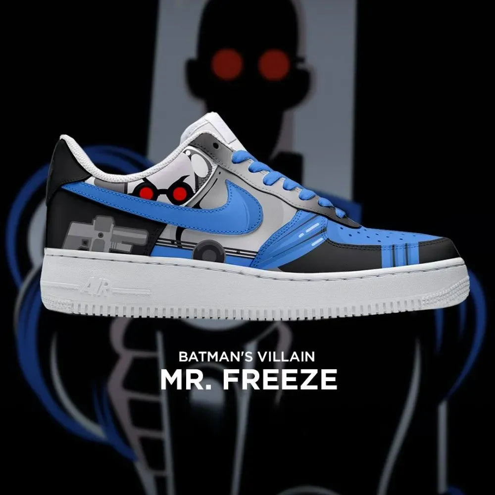 Mr. Freeze Batman Special Custom Low Top Shoes