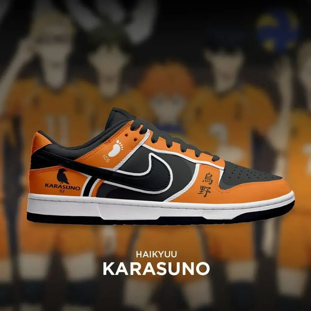 Karasuno V.2 Haikyuu Custom Low Top Shoes