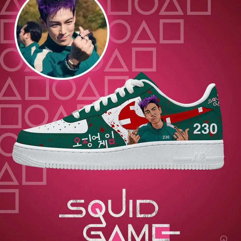 Thanos V.1 Squid Game Custom Low Top Shoes