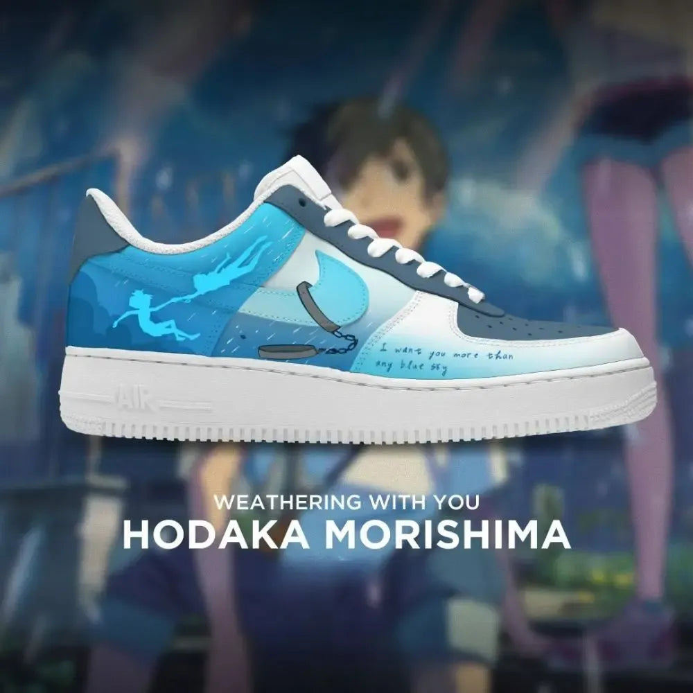 Hodaka Morishima Your Name Custom Low Top Shoes