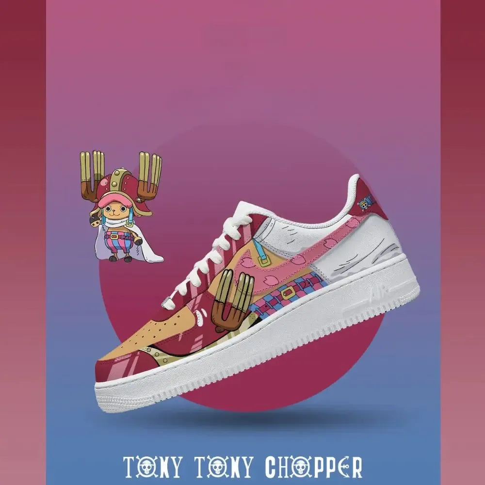 Tony Tony Chopper V.2 One Piece Limited Custom Low Top Shoes