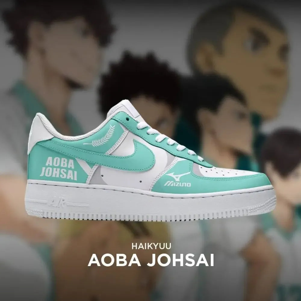 Aoba Johsai Haikyuu Custom Low Top Shoes