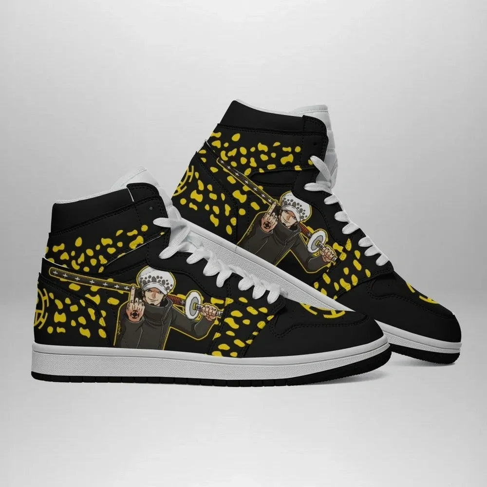Law One Piece Special High Top Shoes