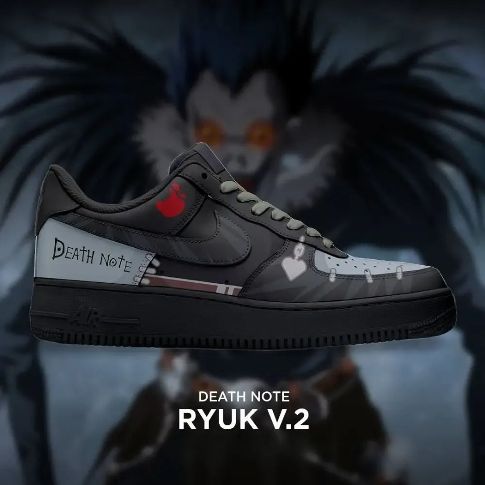 Ryuk Death Note Custom Low Top Shoes