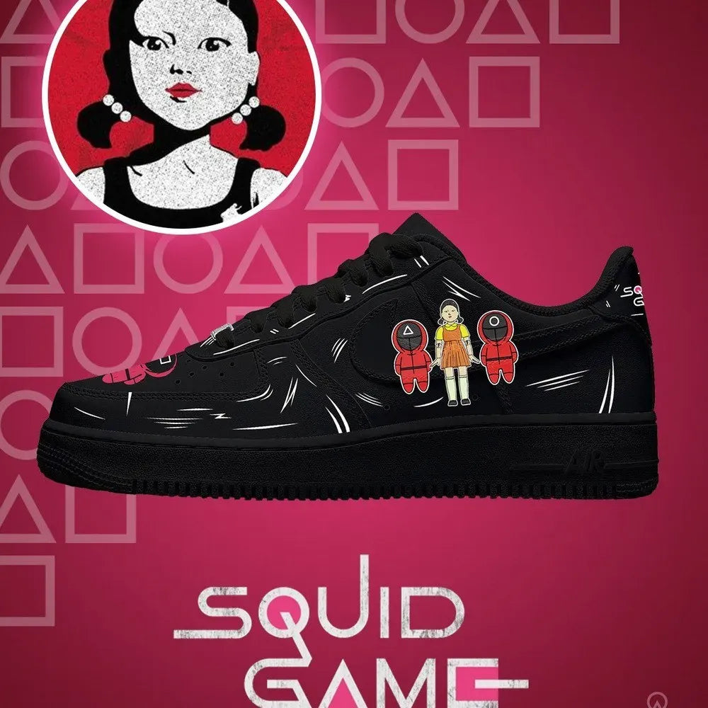 Young-hee V.1 Squid Game Custom Low Top Shoes