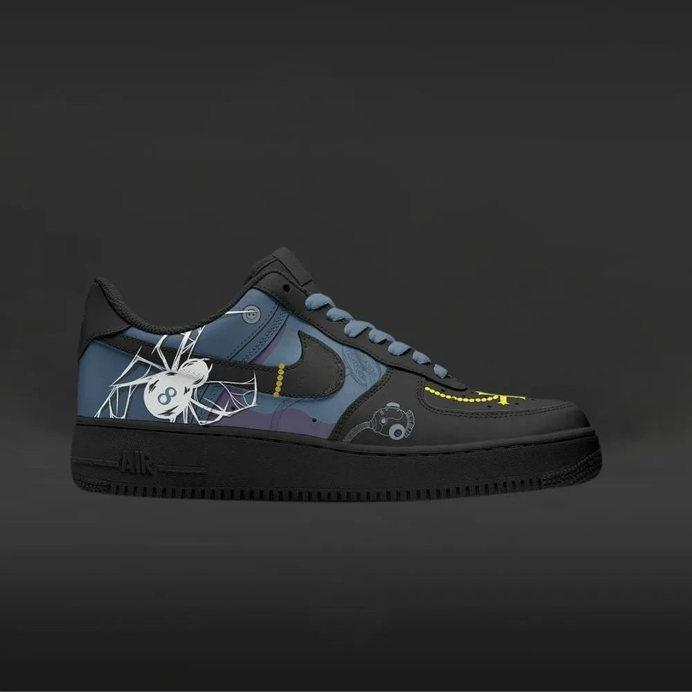 Phantom Troupe Murasaki Hunter X Huter Custom Low Top Shoes