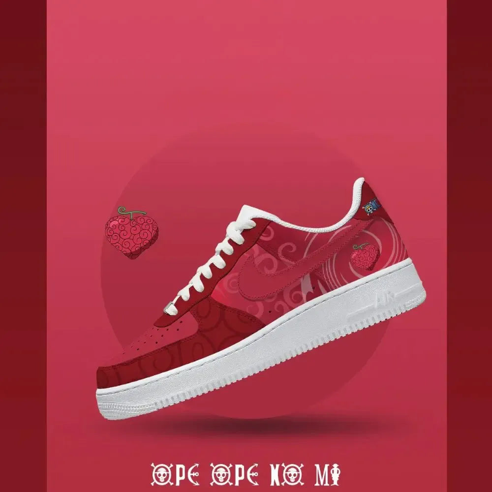 Ope Ope No Mi V.1 One Piece Limited Custom Low Top Shoes