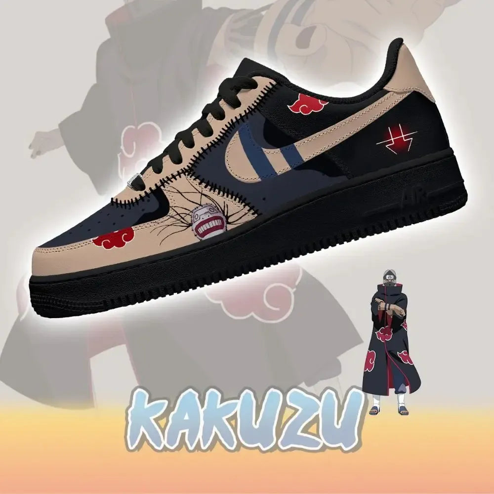 Kakuzu No.3 Naruto Limited Custom Low Top Shoes
