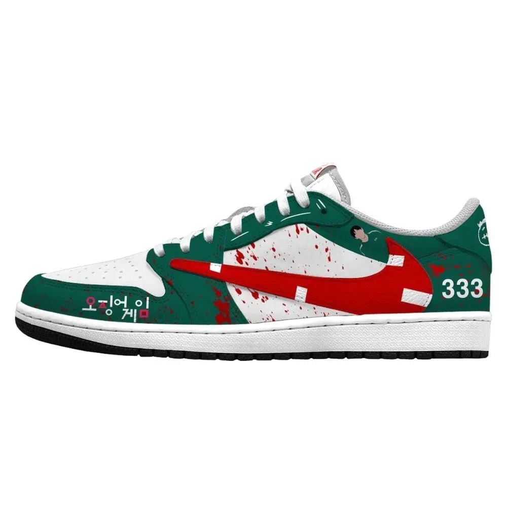 Player 333 V.2 Squid Game Custom Low Top Shoes