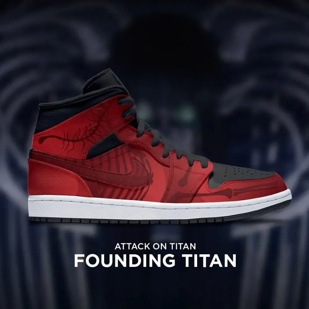 Founding Titan Attack on Titan Edition High Top Shoes