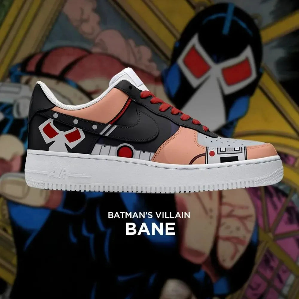 Bane Batman Special Custom Low Top Shoes