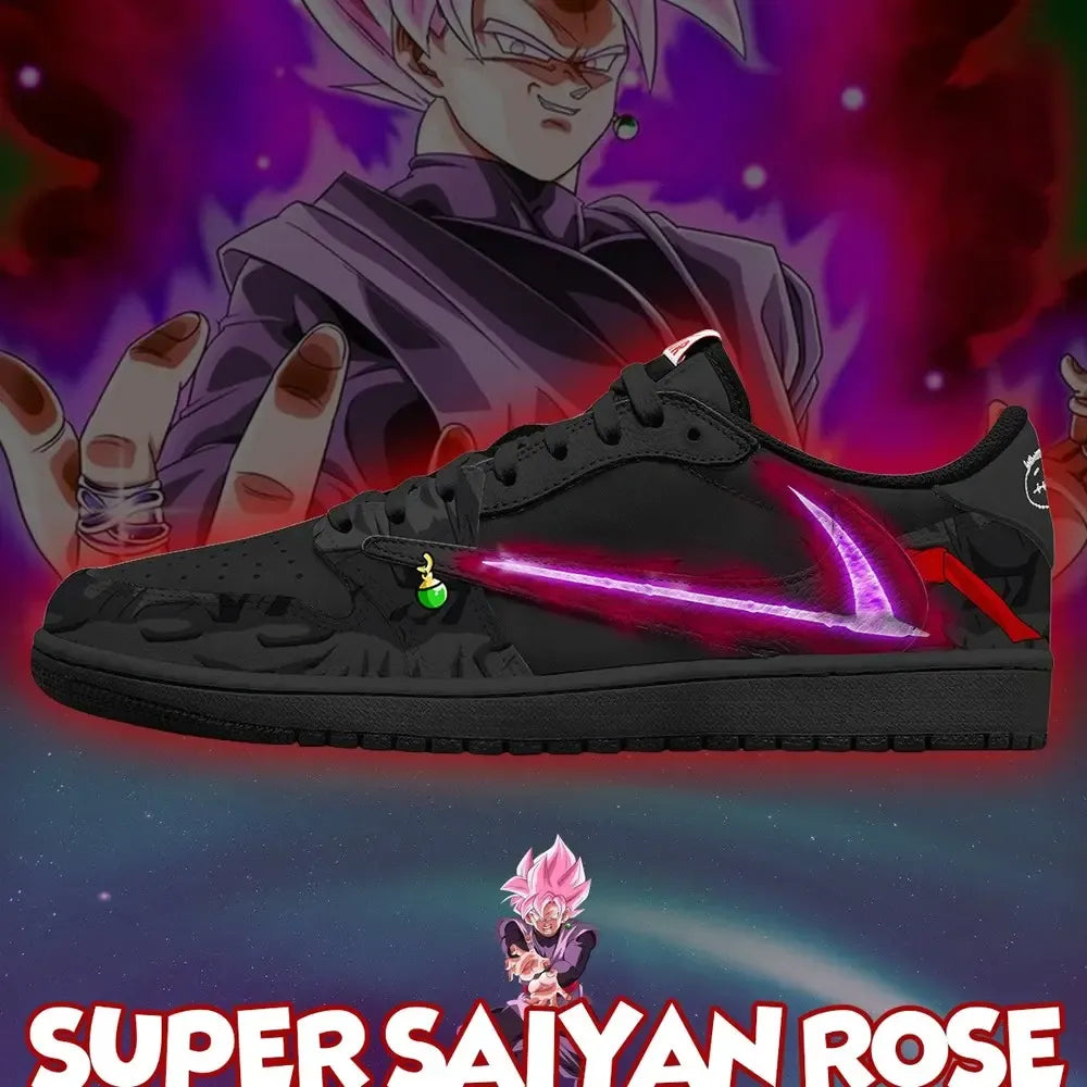 Super Saiyan Rose V.2 Dragon Ball Edition Low Top Shoes
