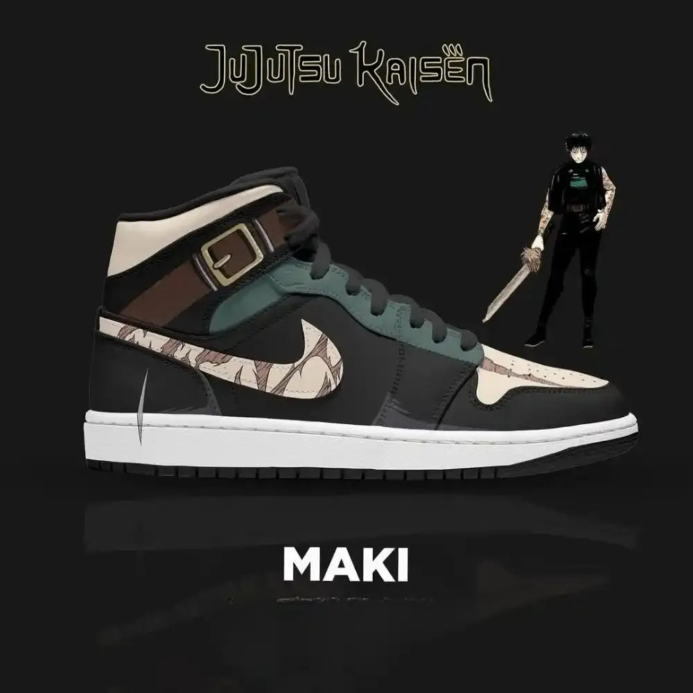 Maki Jujutsu Kaisen Edition High Top Shoes