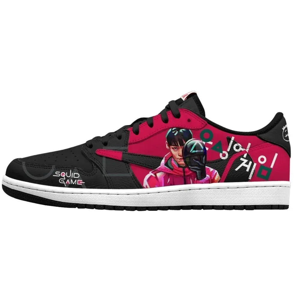 Hwang Jun-ho V.2 Squid Game Custom Low Top Shoes