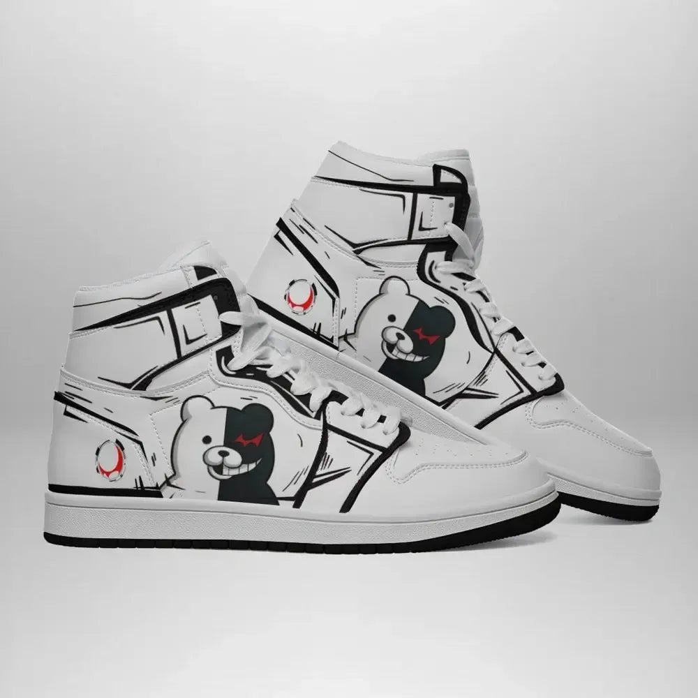 Monokuma Danganronpa Special High Top Shoes