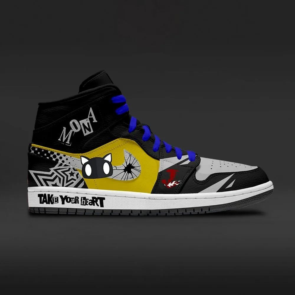 Mona Persona 5 Custom High Top Shoes