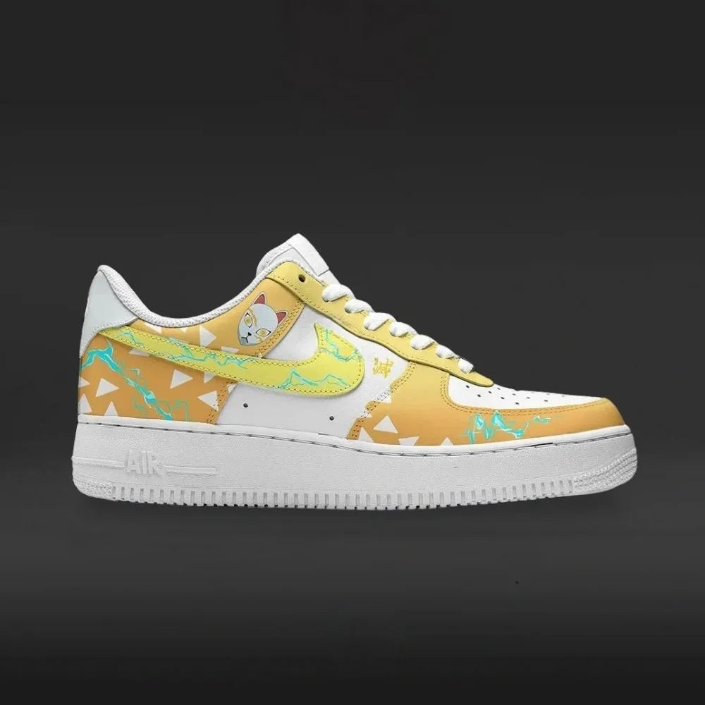 Zenitsu Demon Slayer Custom Low Top Shoes