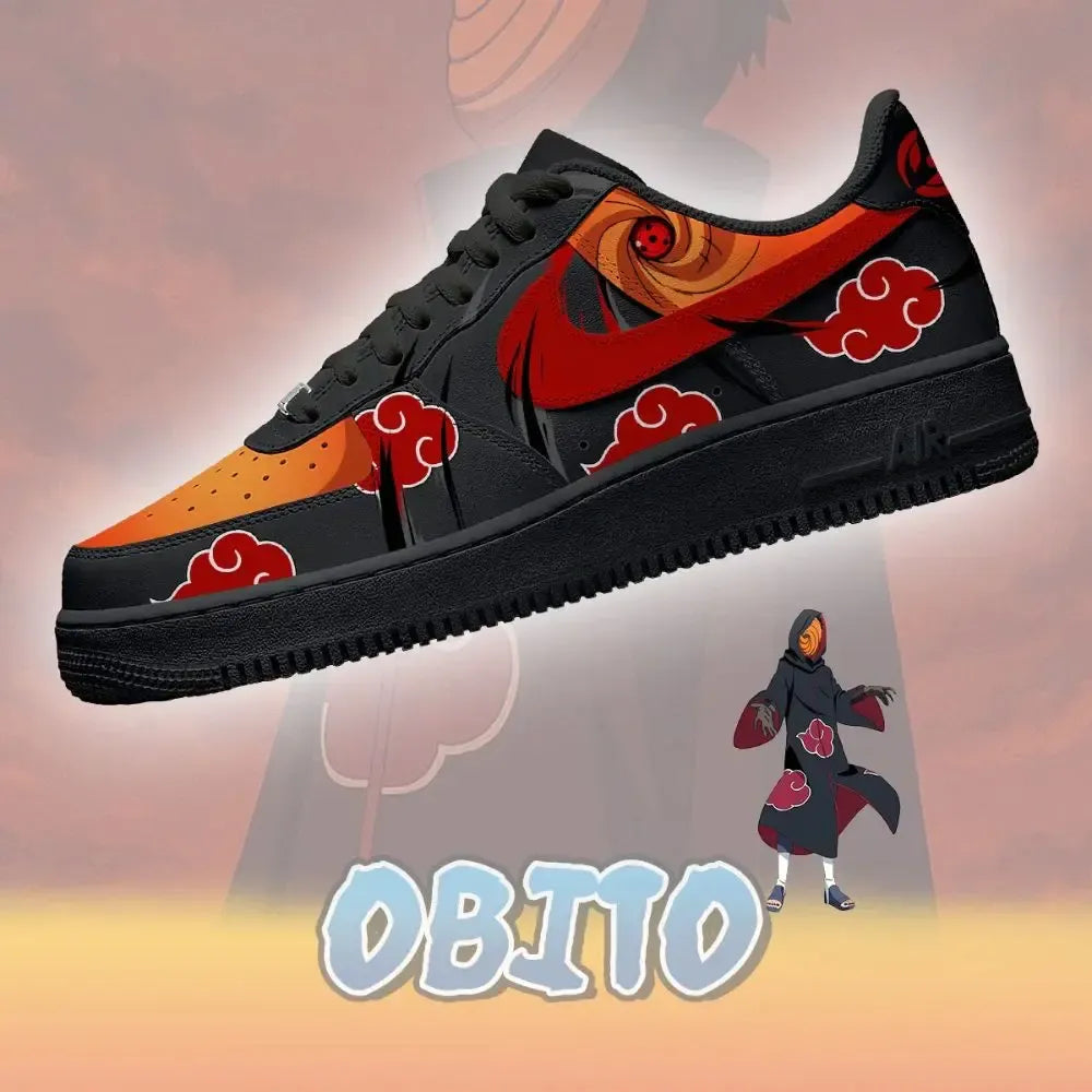 Obito Uchiha V.2 Naruto Limited Custom Low Top Shoes