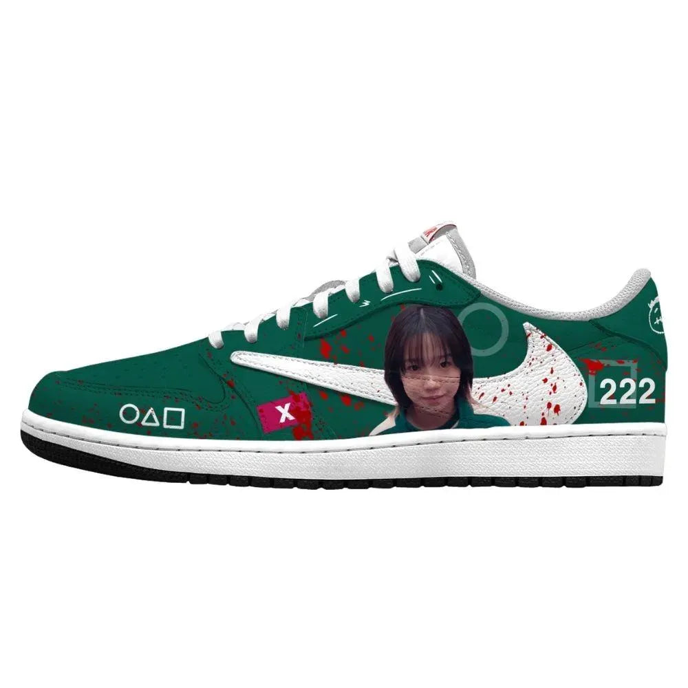 Player 222 V.5 Squid Game Custom Low Top Shoes
