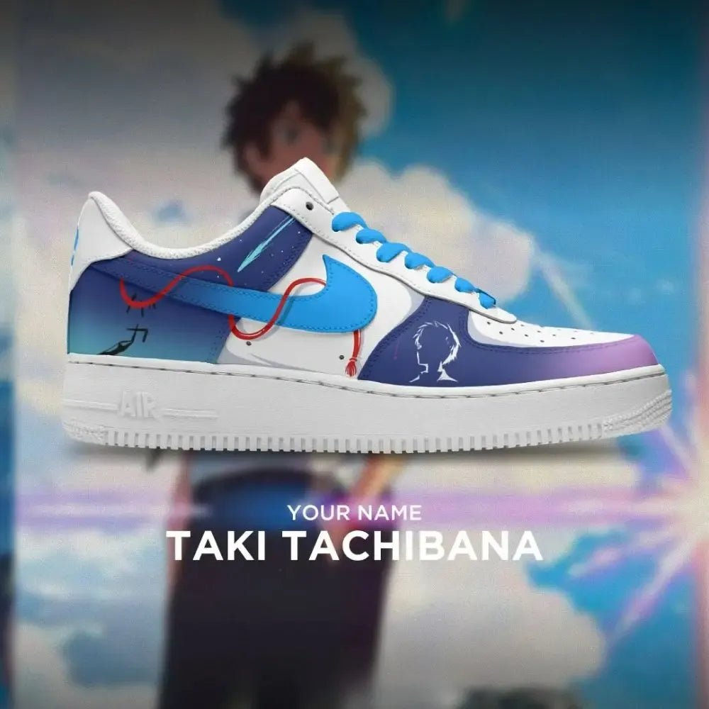 Taki Tachibana Your Name Custom Low Top Shoes