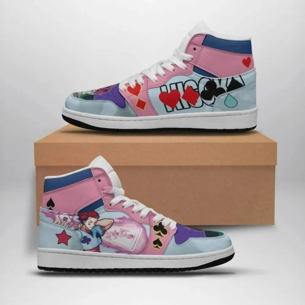 Hisoka Hunter x Hunter Special High Top Shoes