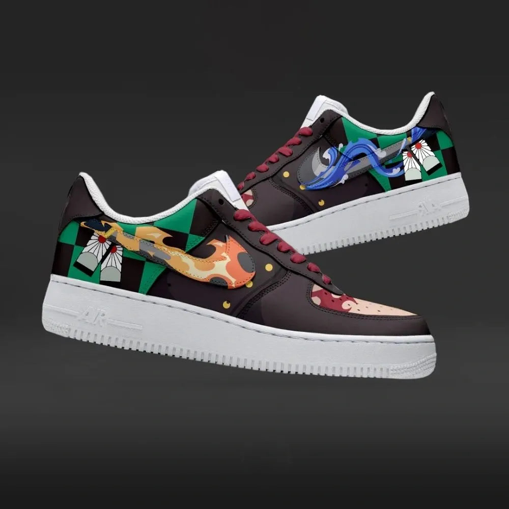 Tanjirou Ver.3 Demon Slayer Custom Low Top Shoes