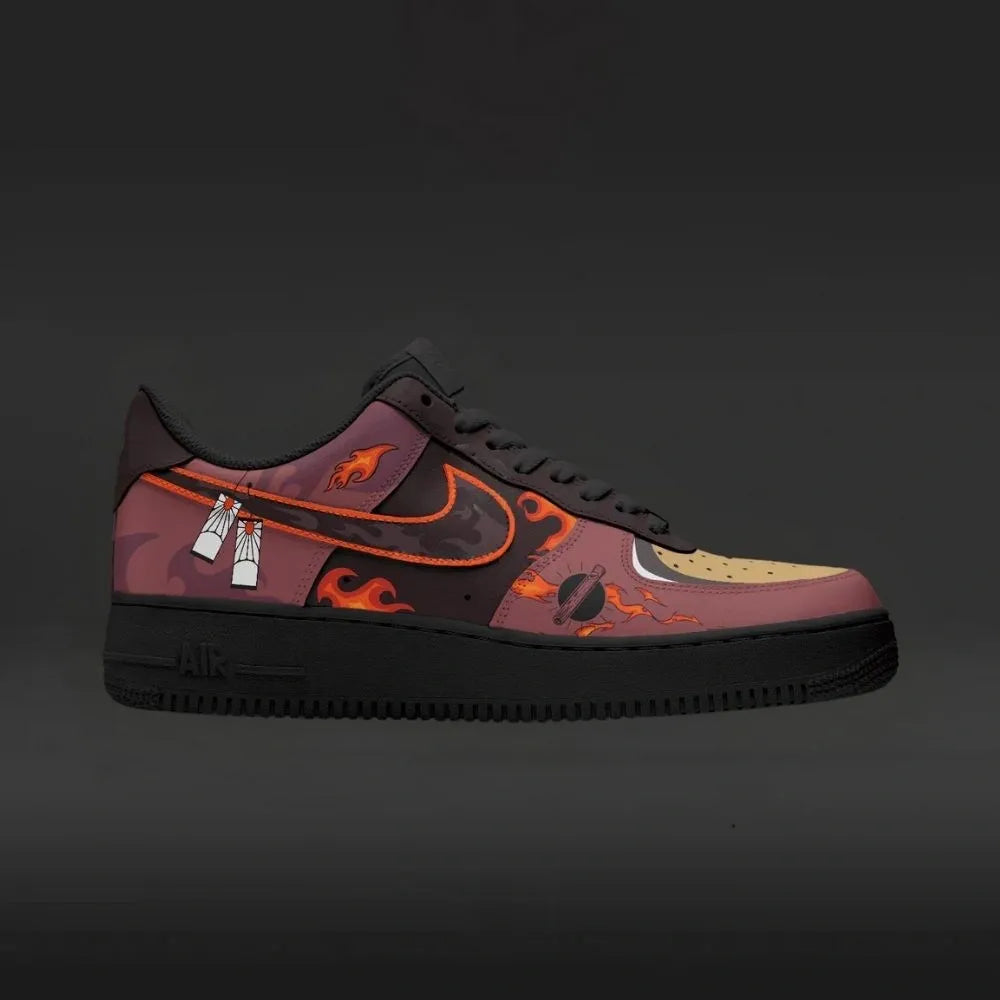 Yoriichi Ver.1 Demon Slayer Custom Low Top Shoes