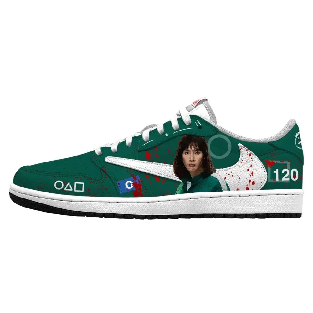 Player 120 V.2 Squid Game Custom Low Top Shoes