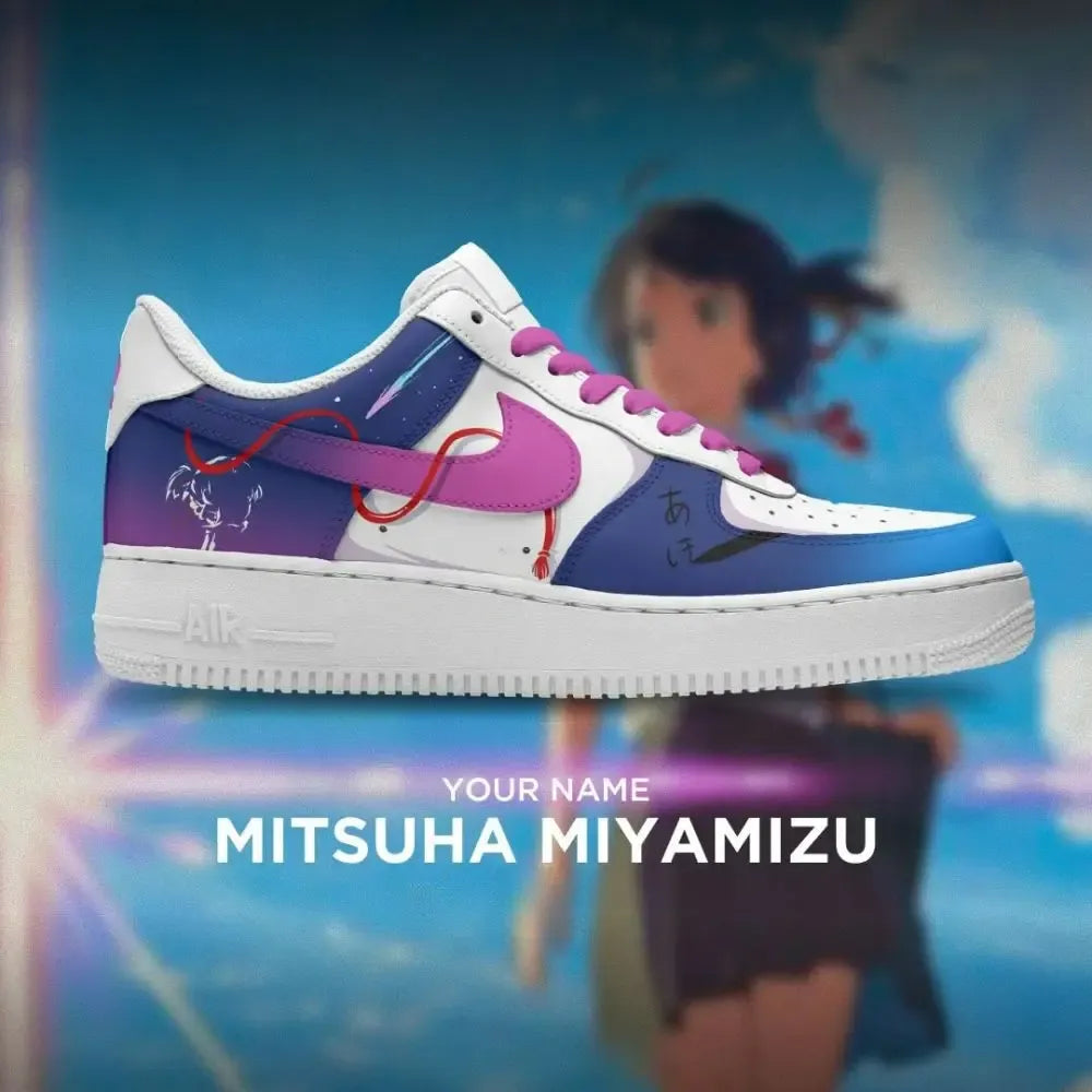 Mitsuha Miyamizu Your Name Custom Low Top Shoes