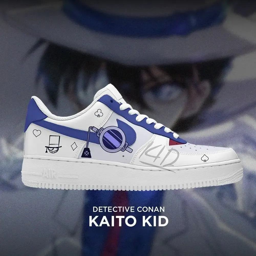 Kaito Kid Conan Special Low Top Shoes