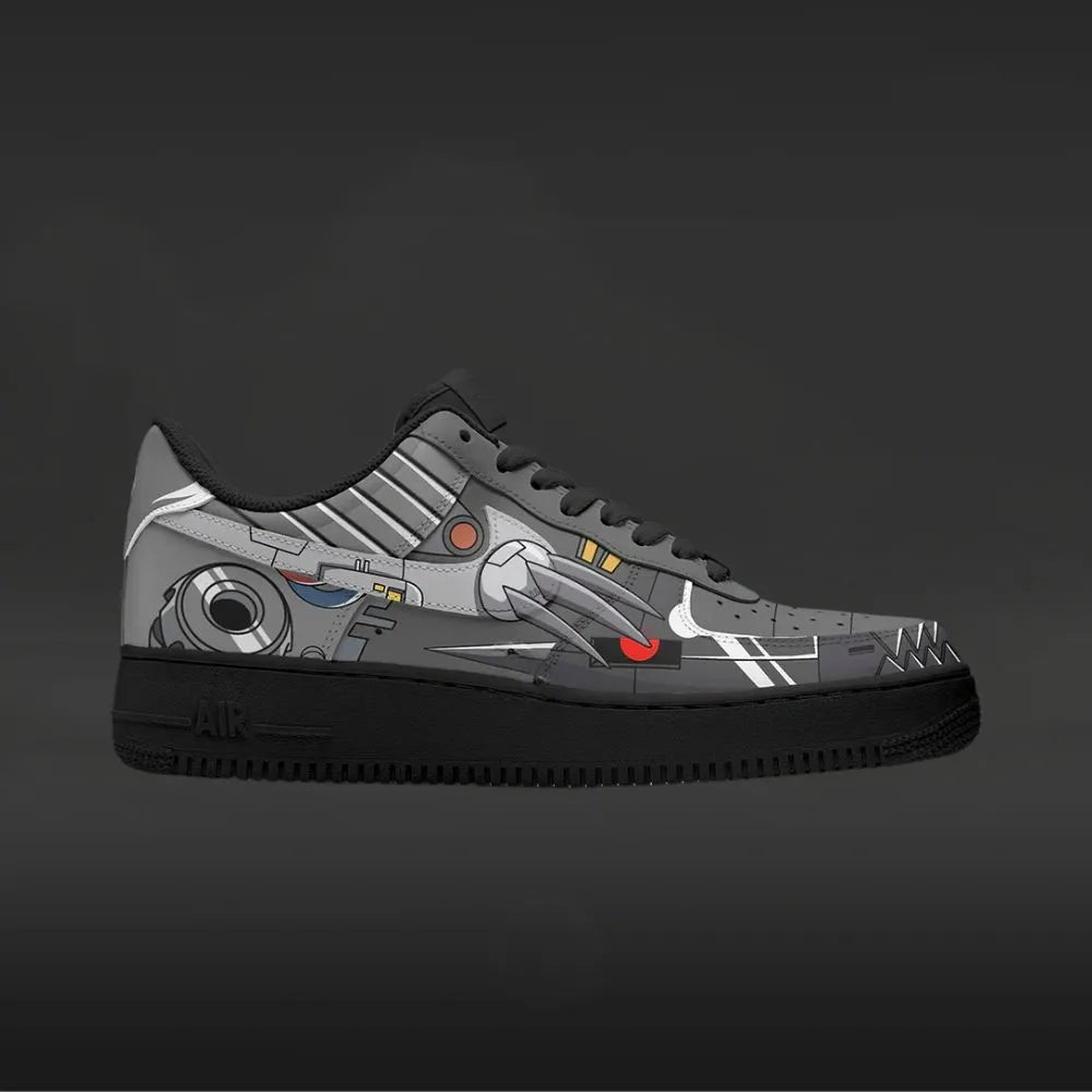 Machinedramon Digimon Custom Low Top Shoes