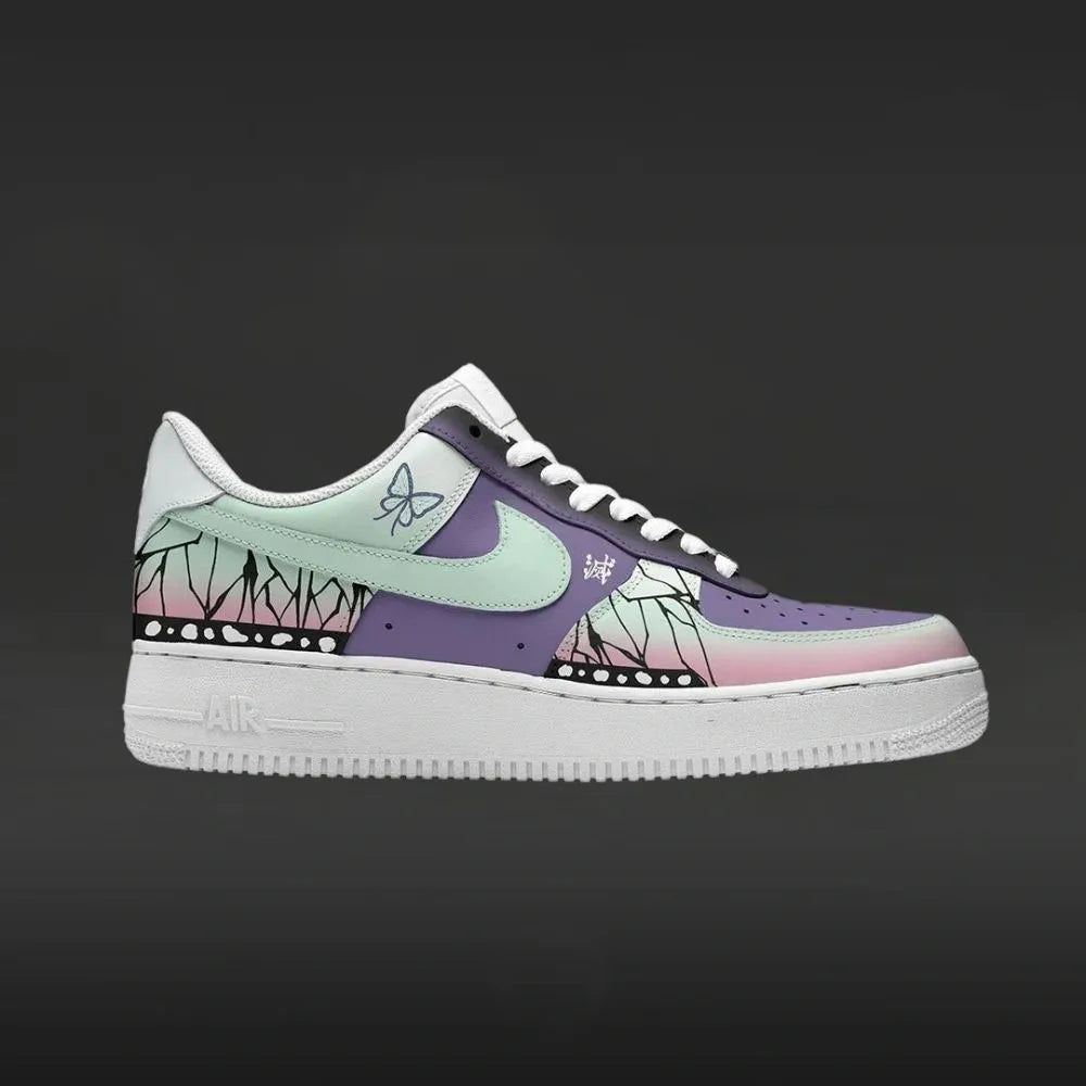 Shinobu Kocho Demon Slayer Custom Low Top Shoes