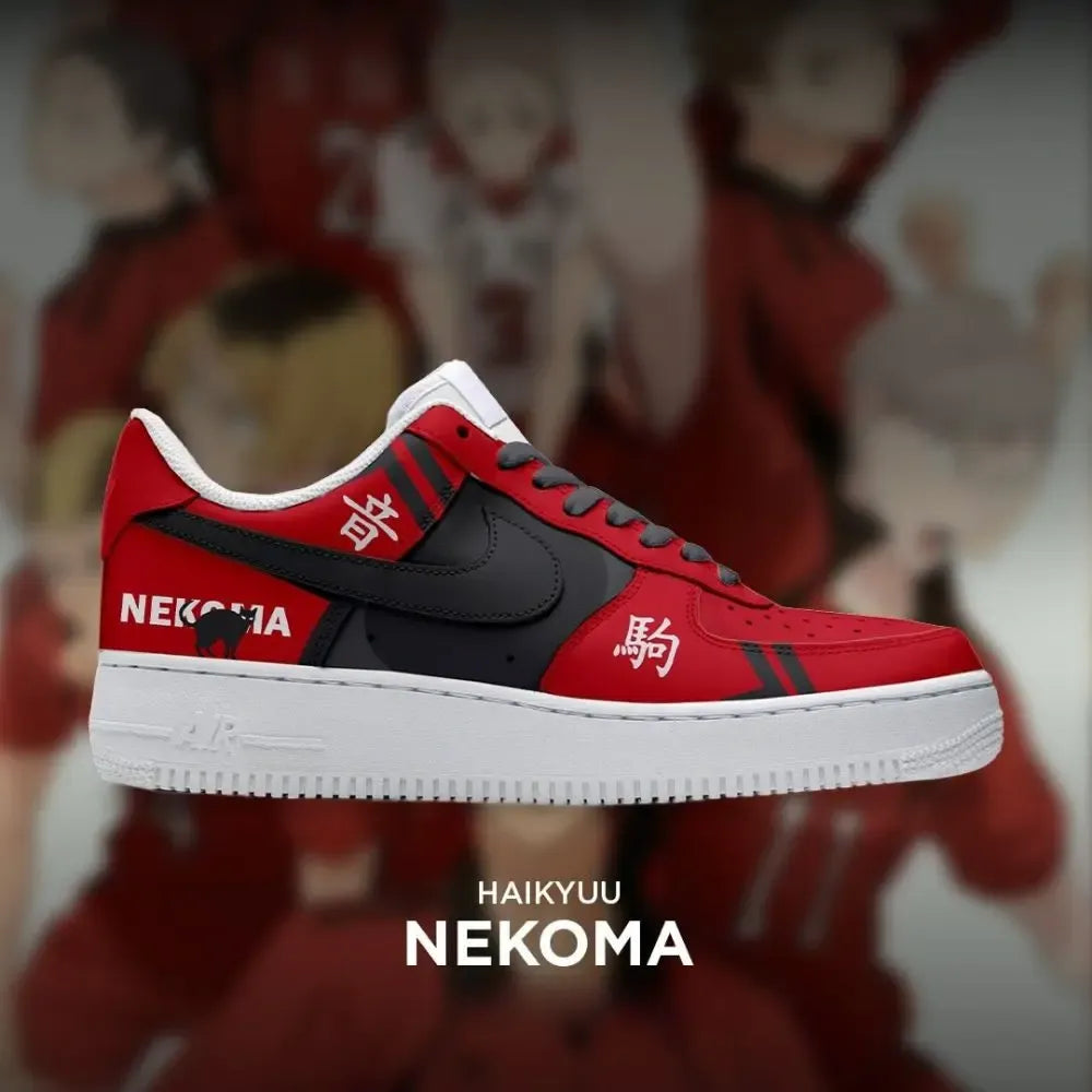 Nekoma Haikyuu Custom Low Top Shoes