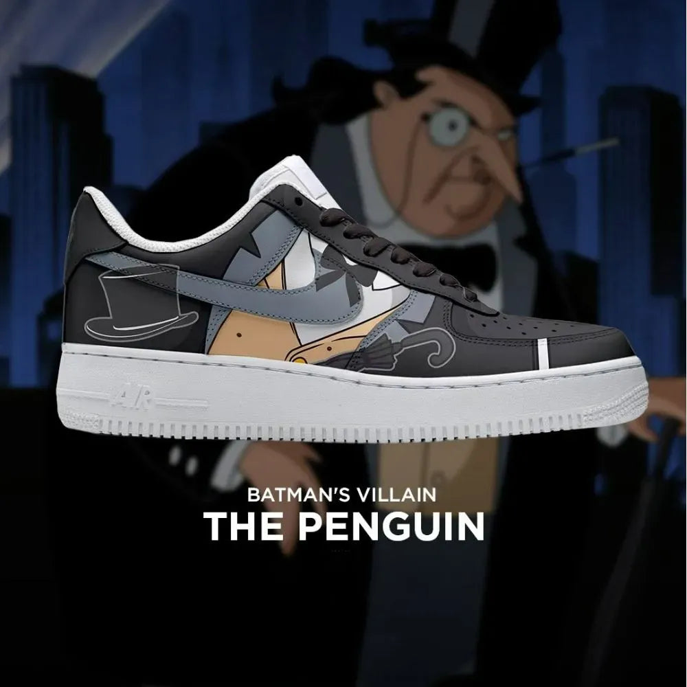 The Penguin Batman Special Custom Low Top Shoes