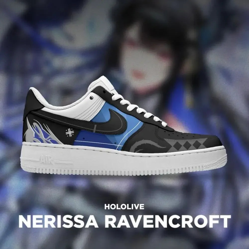 Nerissa Ravencroft Hololive Low Top Shoes