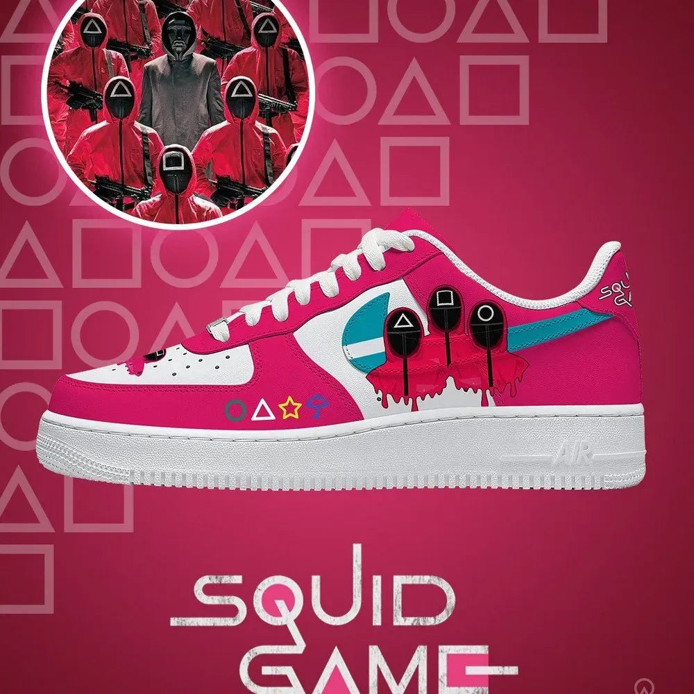 Guards V.1 Squid Game Custom Low Top Shoes