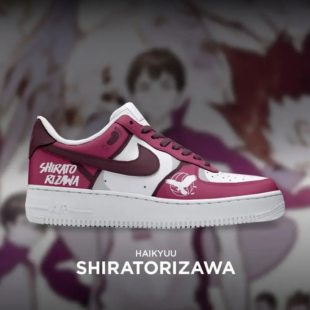 Shiratorizawa Haikyuu Custom Low Top Shoes