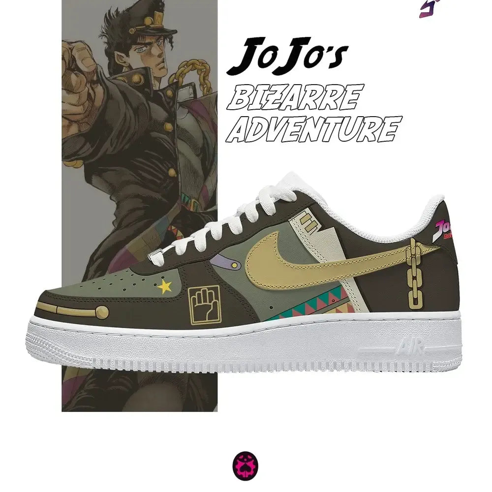 Jotaro Kujo Limited JoJo's Bizarre Adventure Low Top Shoes
