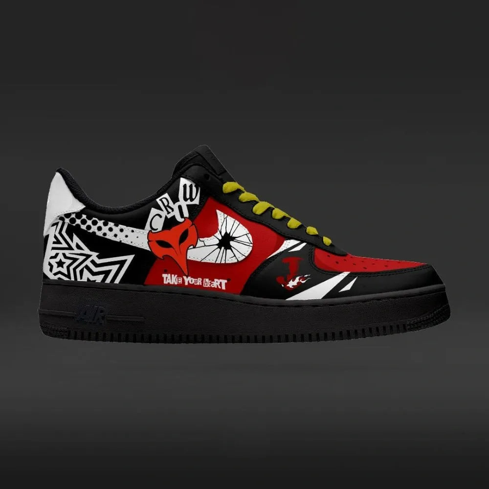 Crow Persona 5 Custom Low Top Shoes