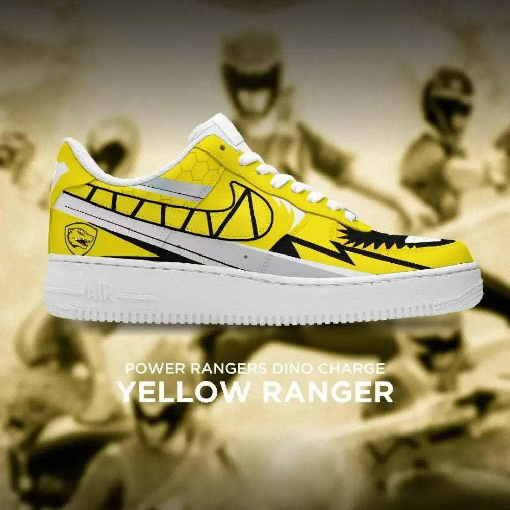 Yellow Ranger Special Low Top Shoes