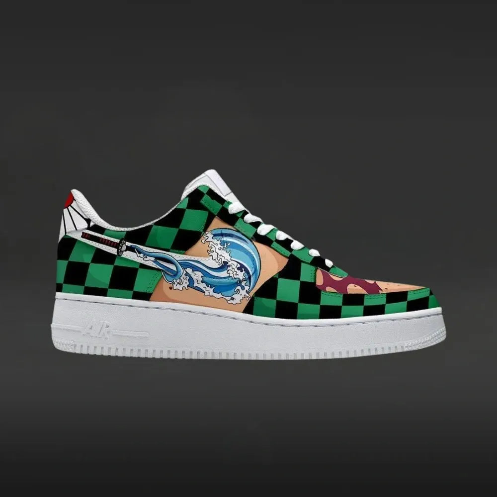 Tanjiro Ver.2 Demon Slayer Custom Low Top Shoes