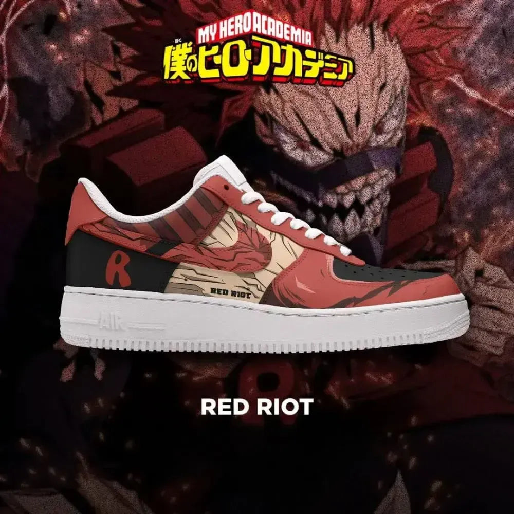 Red Riot My Hero Academia Custom Low Top Shoes