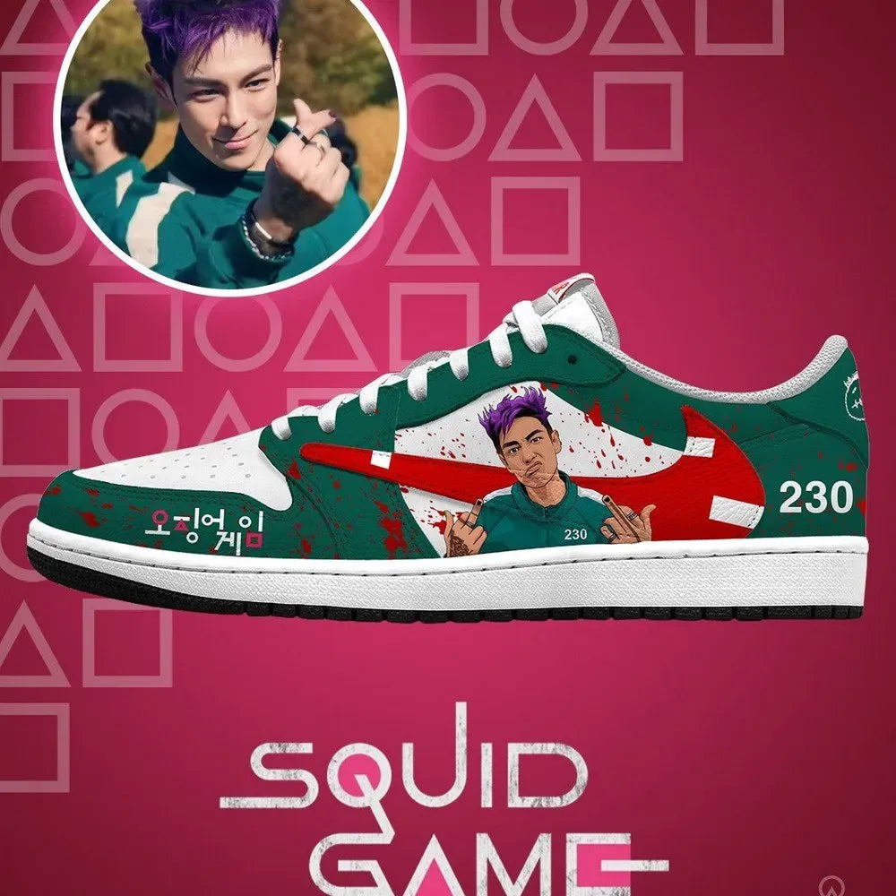 Thanos V.2 Squid Game Custom Low Top Shoes