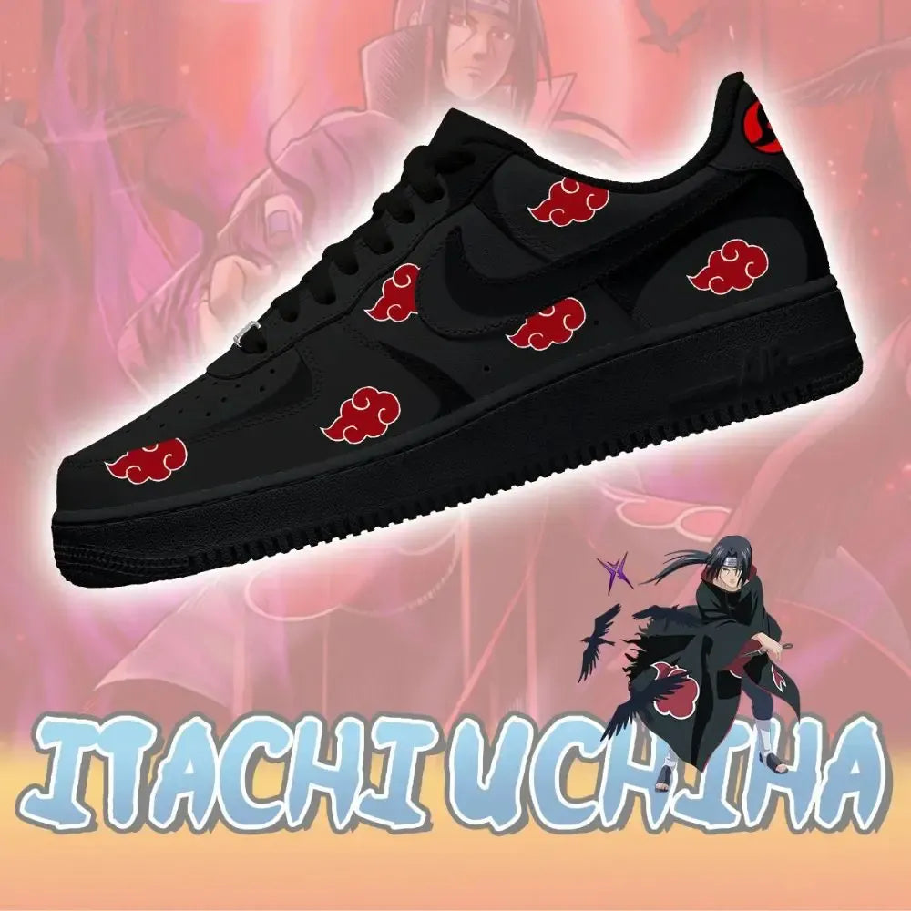 Itachi Uchiha No.5 Naruto Limited Custom Low Top Shoes