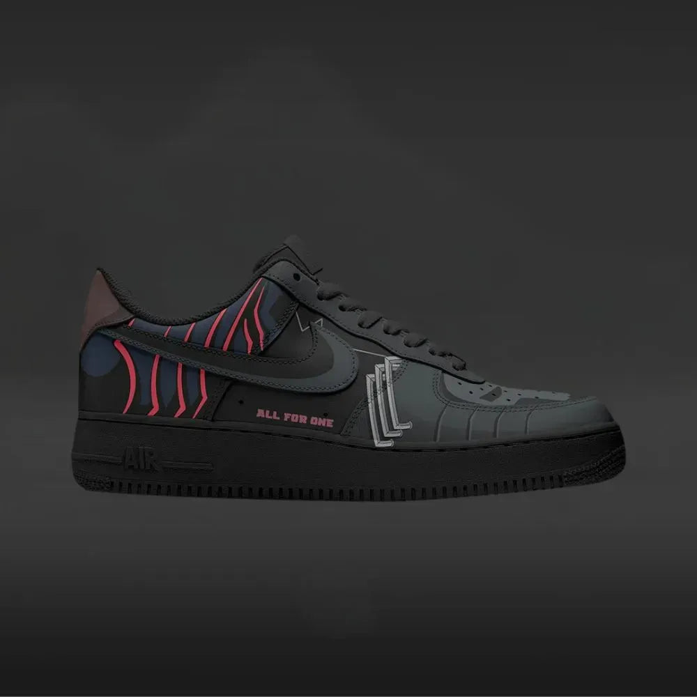 All For One V.2 My Hero Academia Custom Low Top Shoes