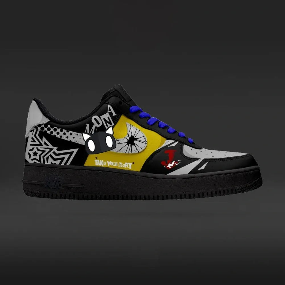 Mona Persona 5 Custom Low Top Shoes