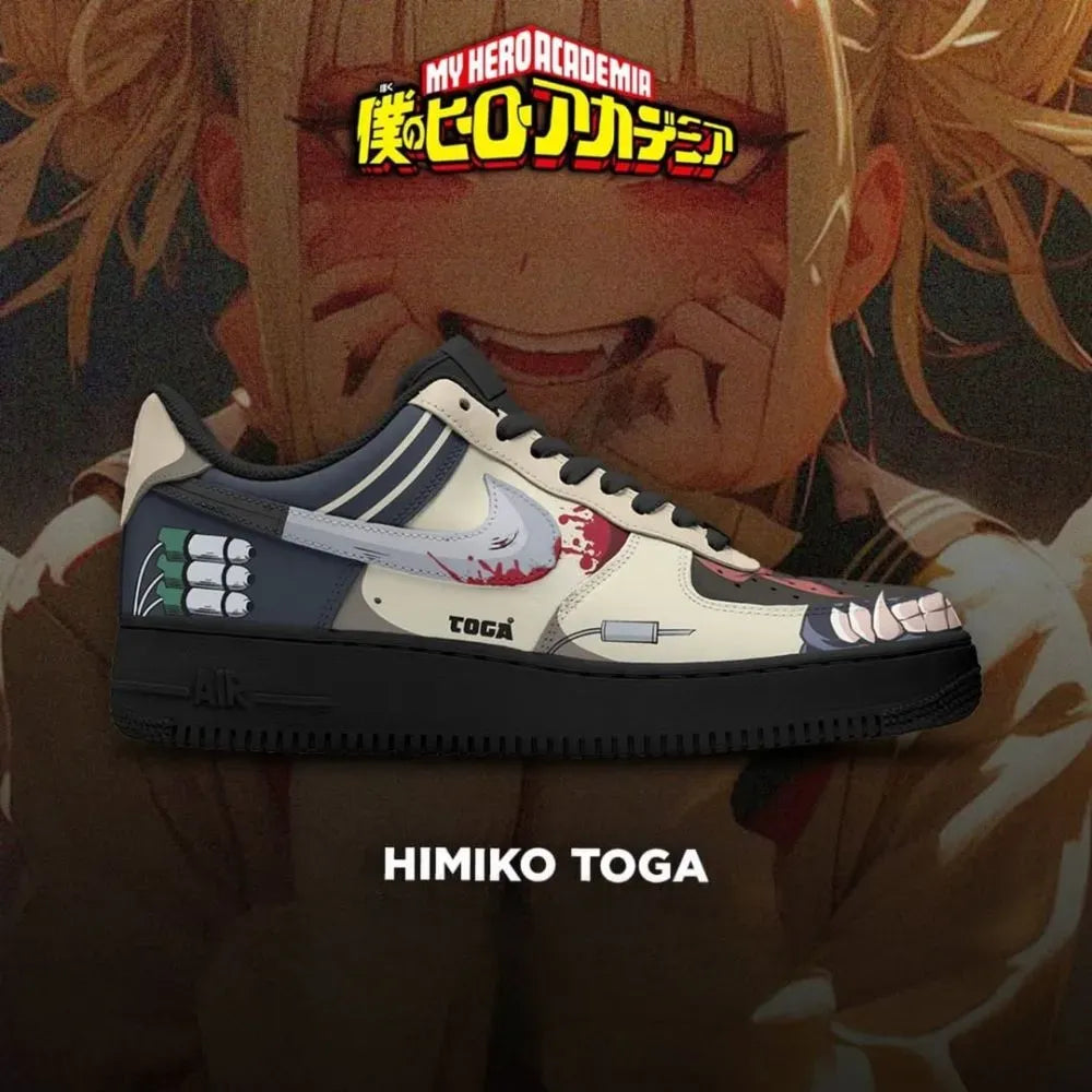 Himiko Toga My Hero Academia Custom Low Top Shoes