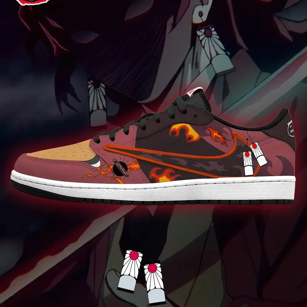 Yoriichi Tsugikuni V.2 Demon Slayer Special Design Low Top Shoes